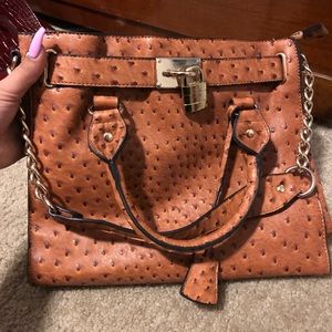 Lightly used brown purse